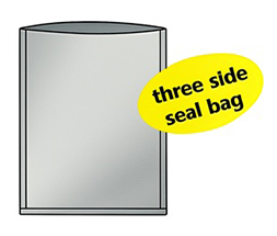 three side seal bag